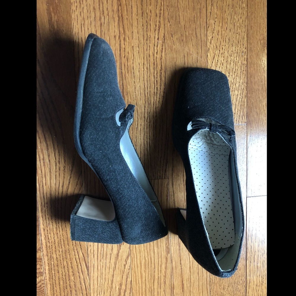 These lovely shoes no longer fit.